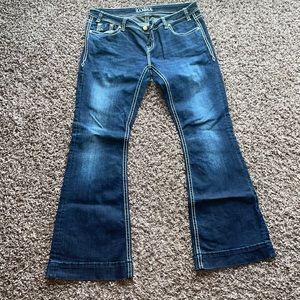 Rock & Roll Dark Wash Trouser jeans